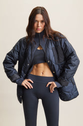 Wave Quilted Jacket